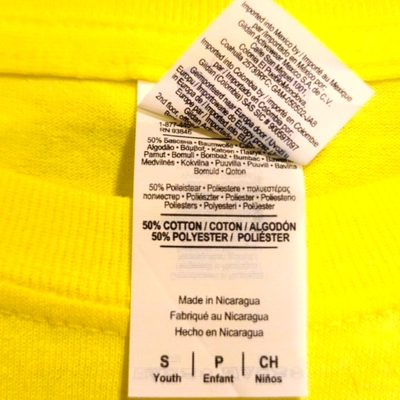 Life is Better at the Beach - Youth Small Yellow T-Shirt Shirt Short Sleeve - Picture 4 of 4